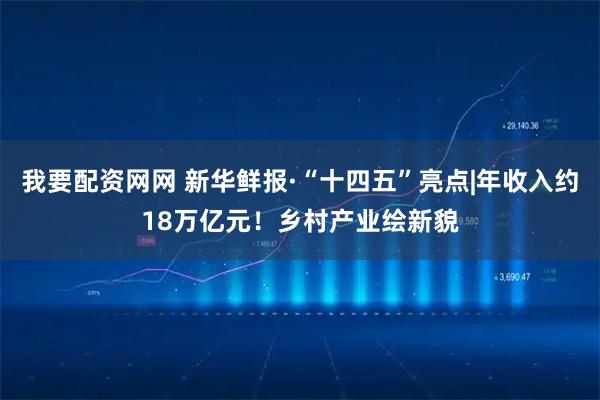 我要配资网网 新华鲜报·“十四五”亮点|年收入约18万亿元!乡村产业绘新貌